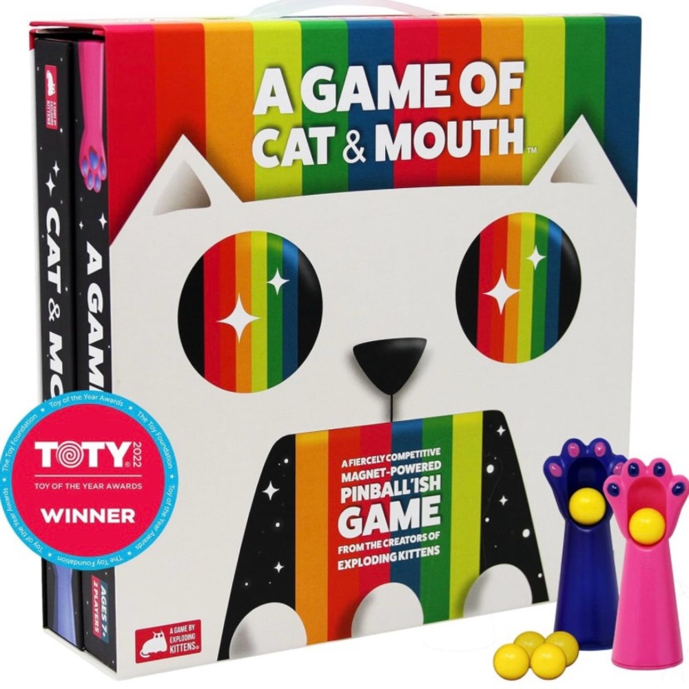 A Game of Cat & Mouth Board Game pinball’ish